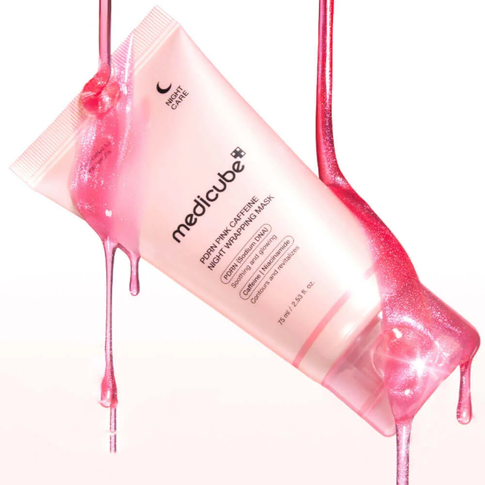 Medicube PDRN Pink Caffeine Night Wrapping Mask